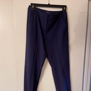 Halogen blue suit work pants
